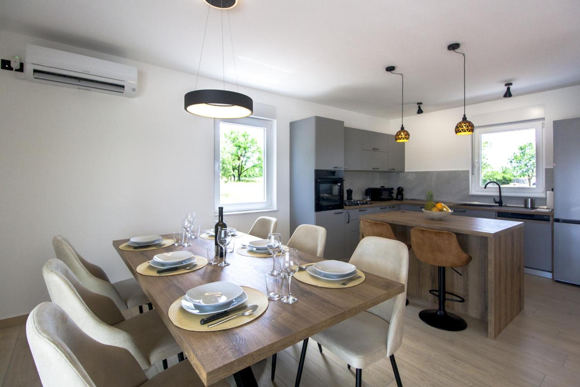 Villa Fortuna For 7 People Near Labin - Rabac With Large Garden & Private Pool Raša Exterior foto