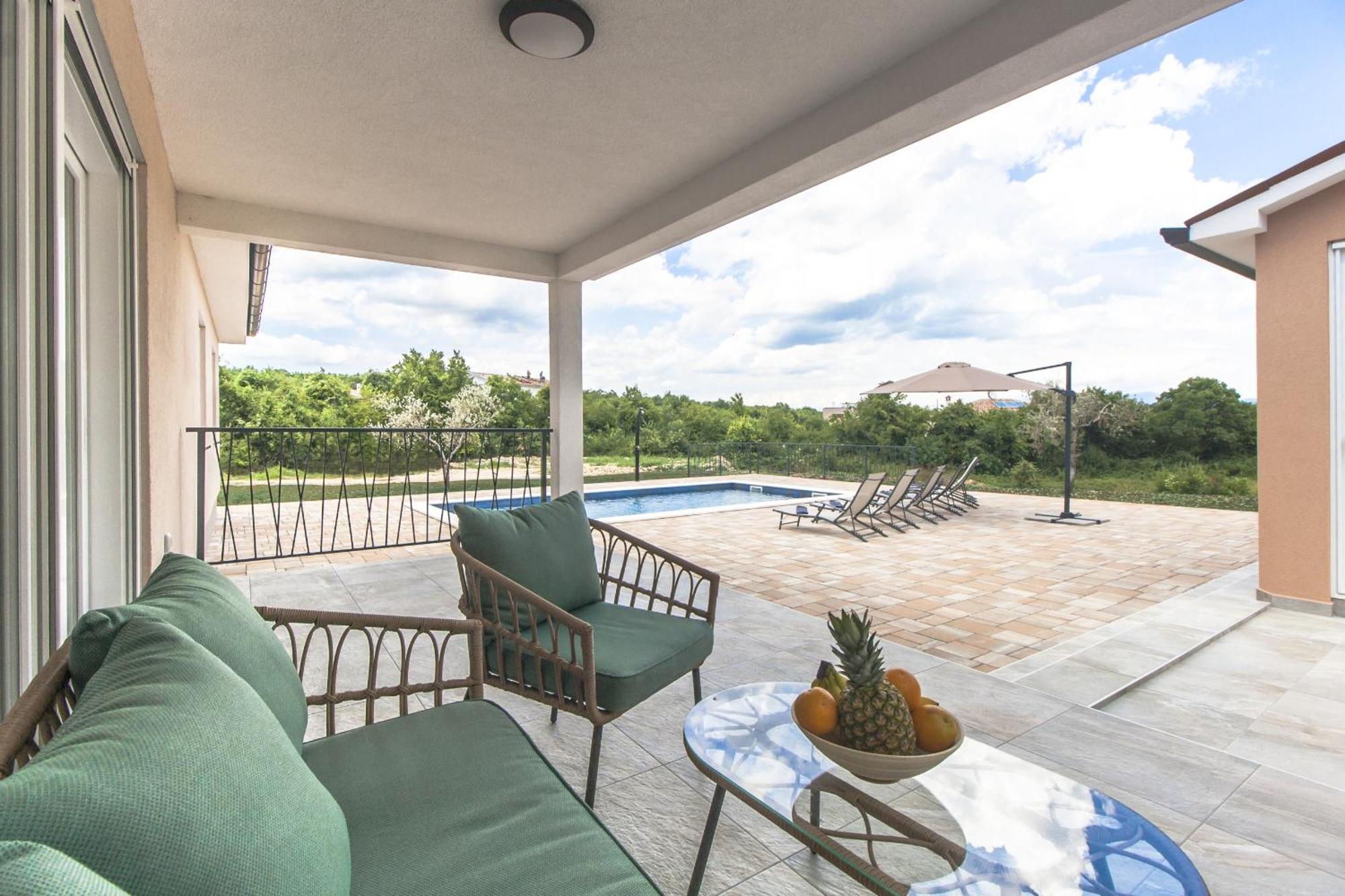 Villa Fortuna For 7 People Near Labin - Rabac With Large Garden & Private Pool Raša Exterior foto