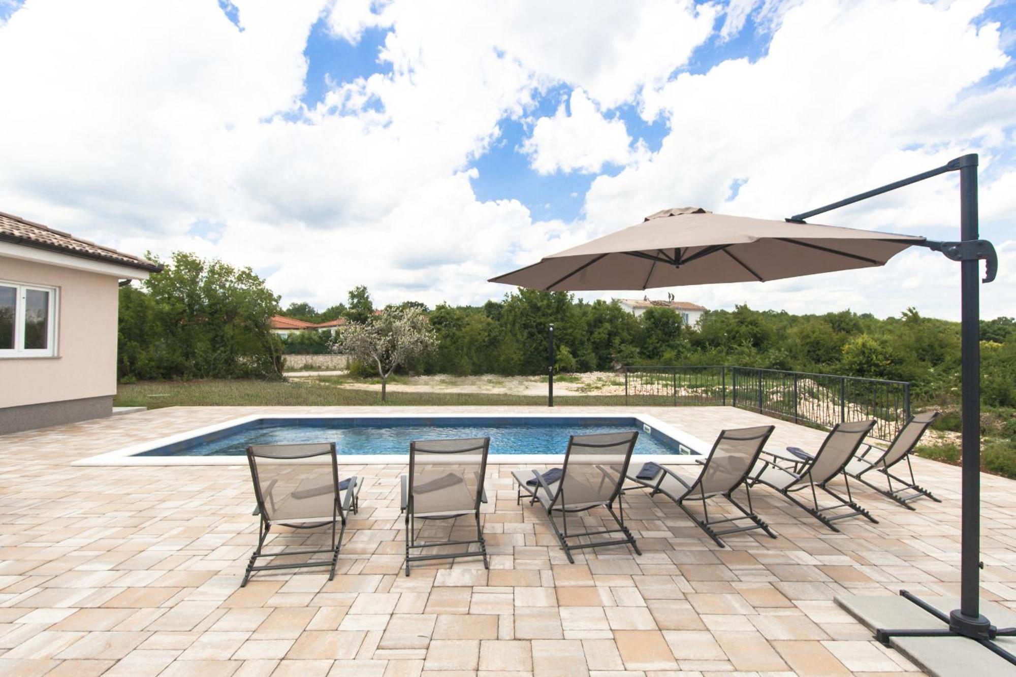 Villa Fortuna For 7 People Near Labin - Rabac With Large Garden & Private Pool Raša Exterior foto